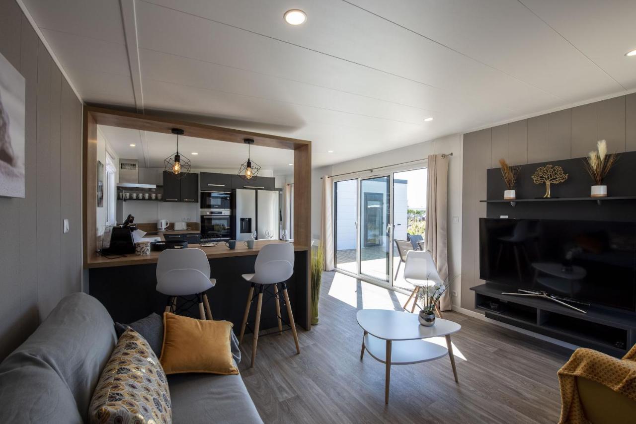 Chalet Pour 6 Dans Un Domaine Avec Piscine Brétignolles-sur-Mer Eksteriør billede